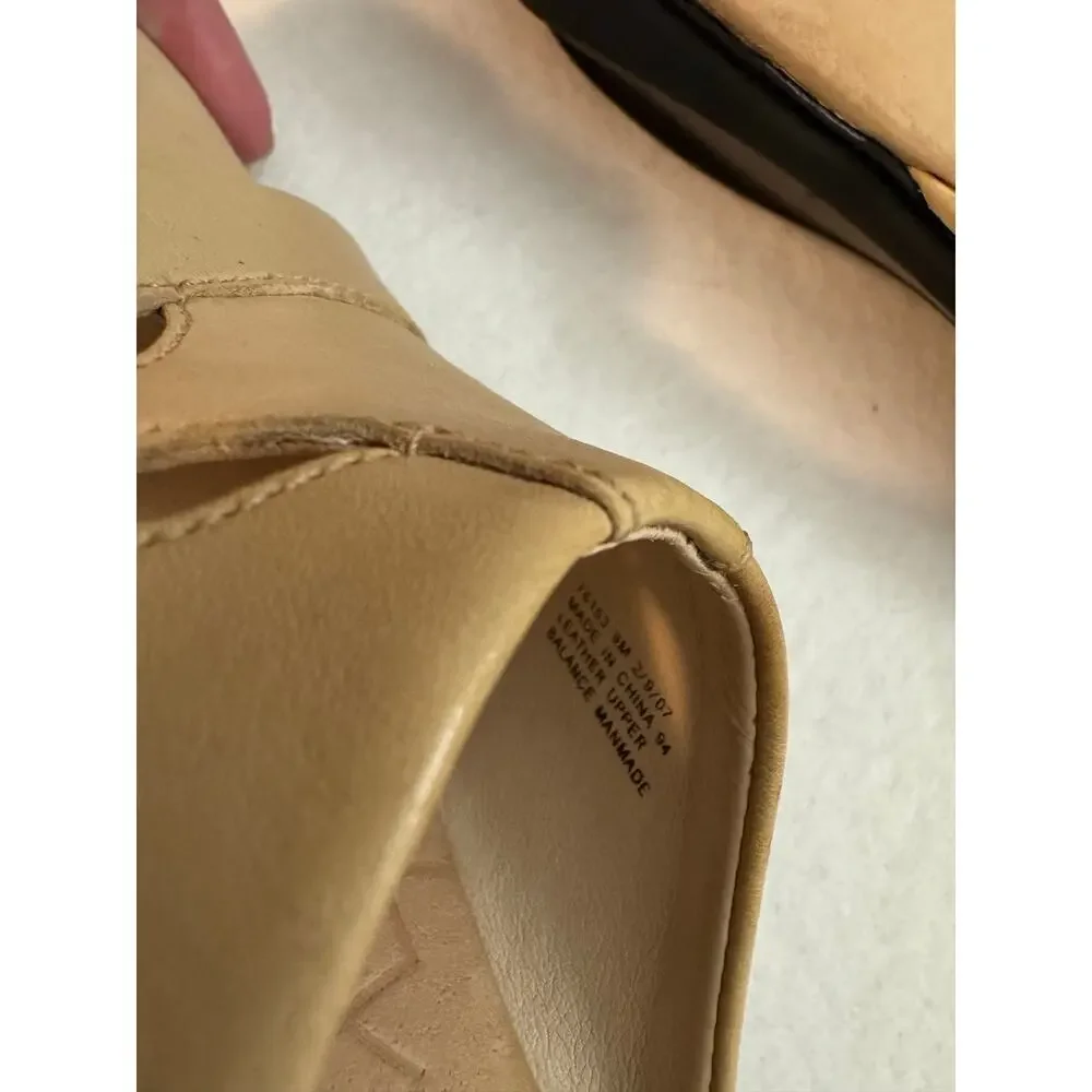 Clarks leather wedge